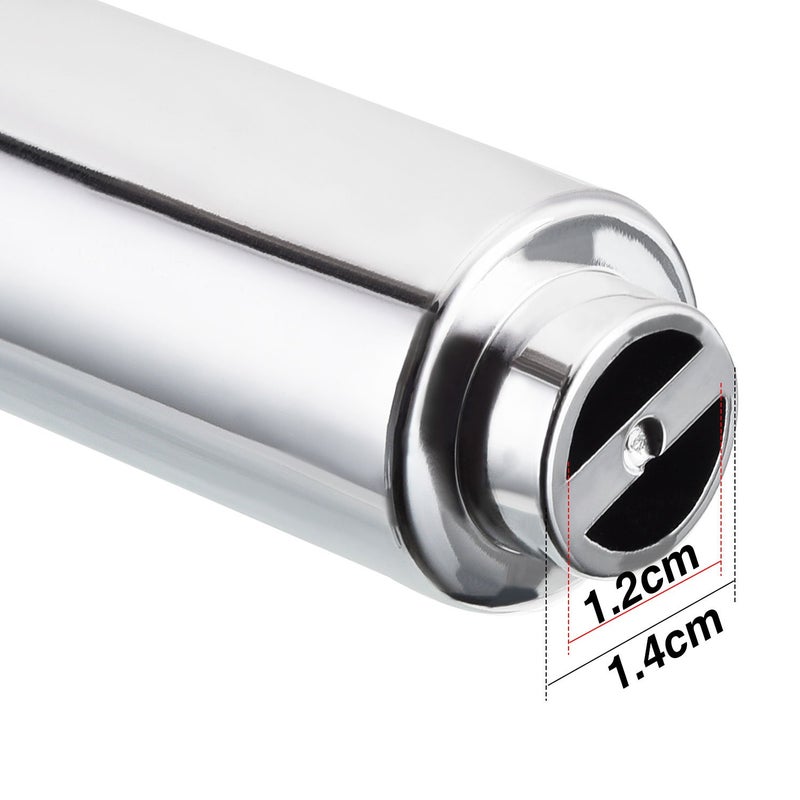 Bememo 3 Pack Toilet Paper Holder Roller Toilet Tissue Holder Replacement Plastic Spring Loaded (Chrome Big End) - Image 5